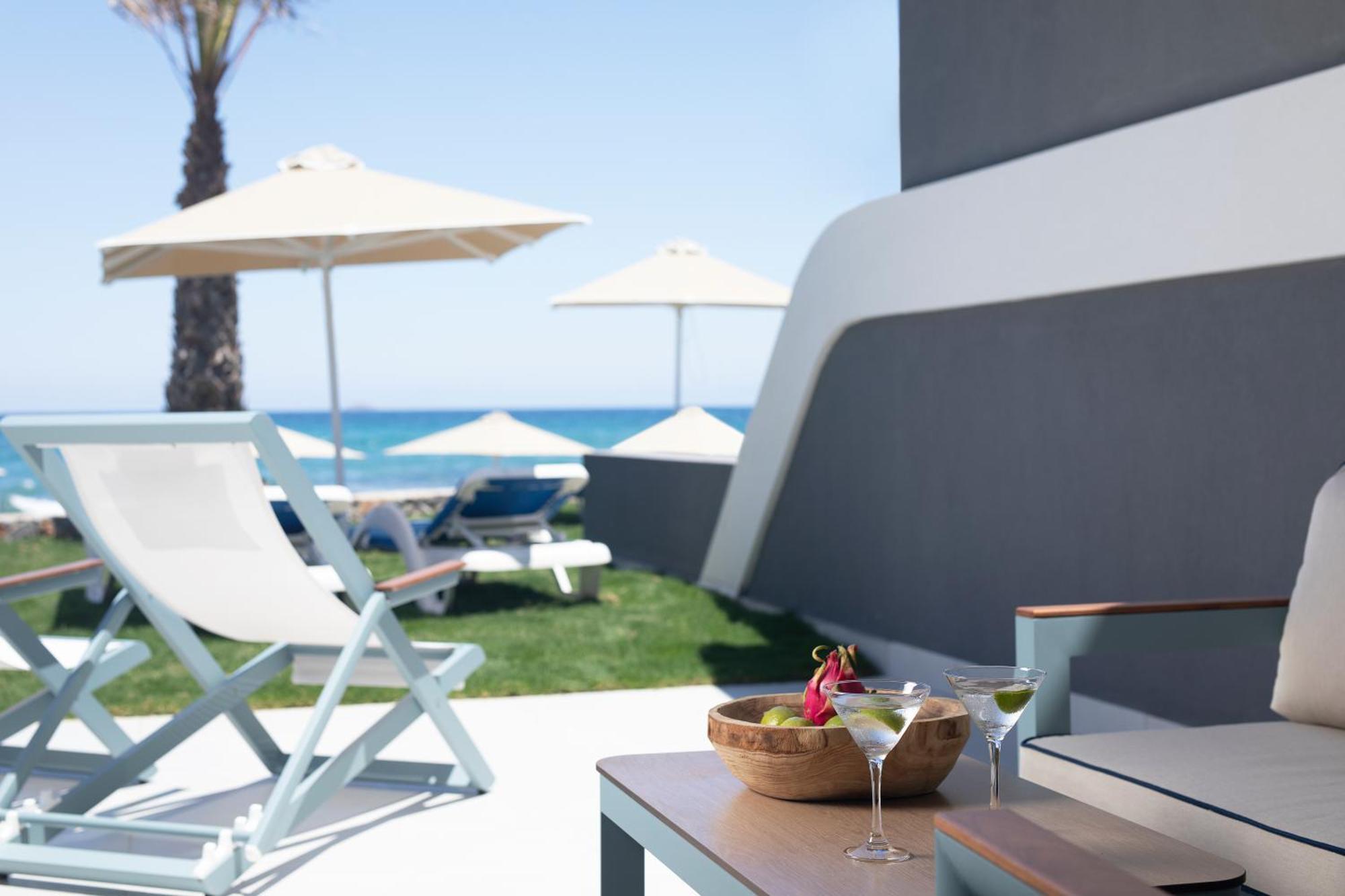อารีนา บีช รีสอร์ต Hotel Kokkini Hani ภายนอก รูปภาพ